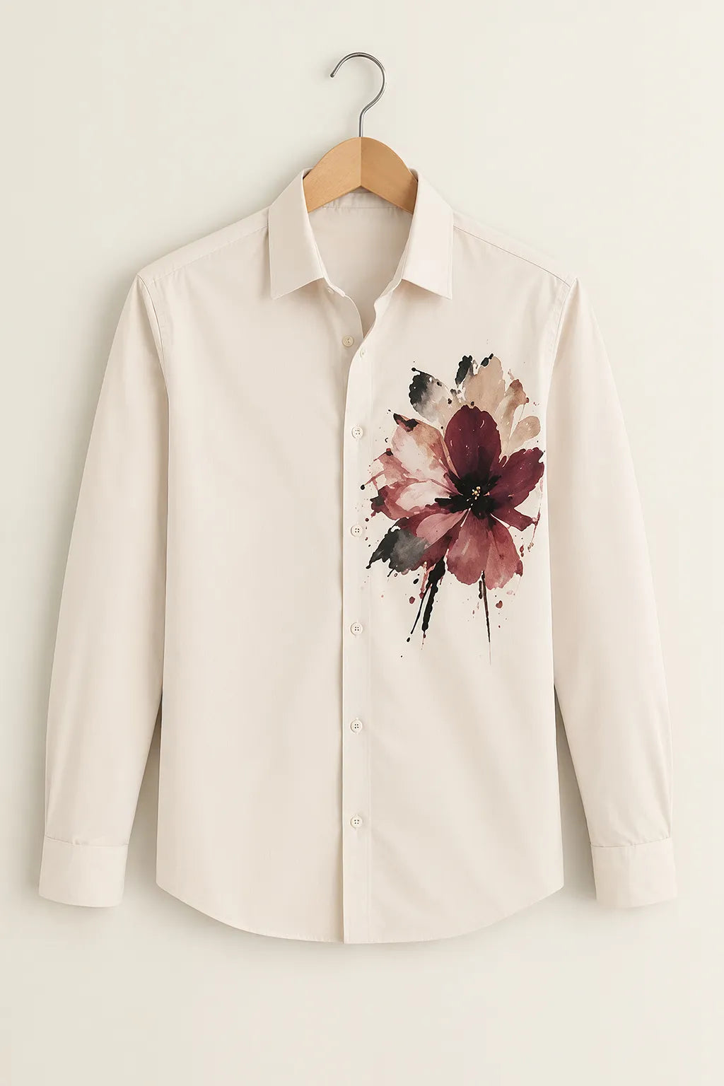 Men’s Flower Print Shirt