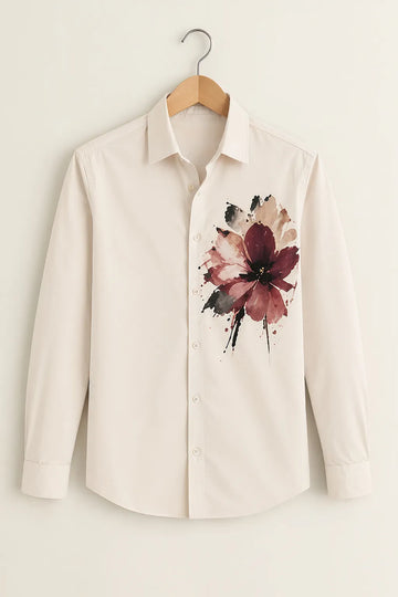 Men’s Flower Print Shirt