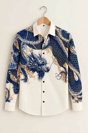 Men’s Royal Mughal Art Print Shirt