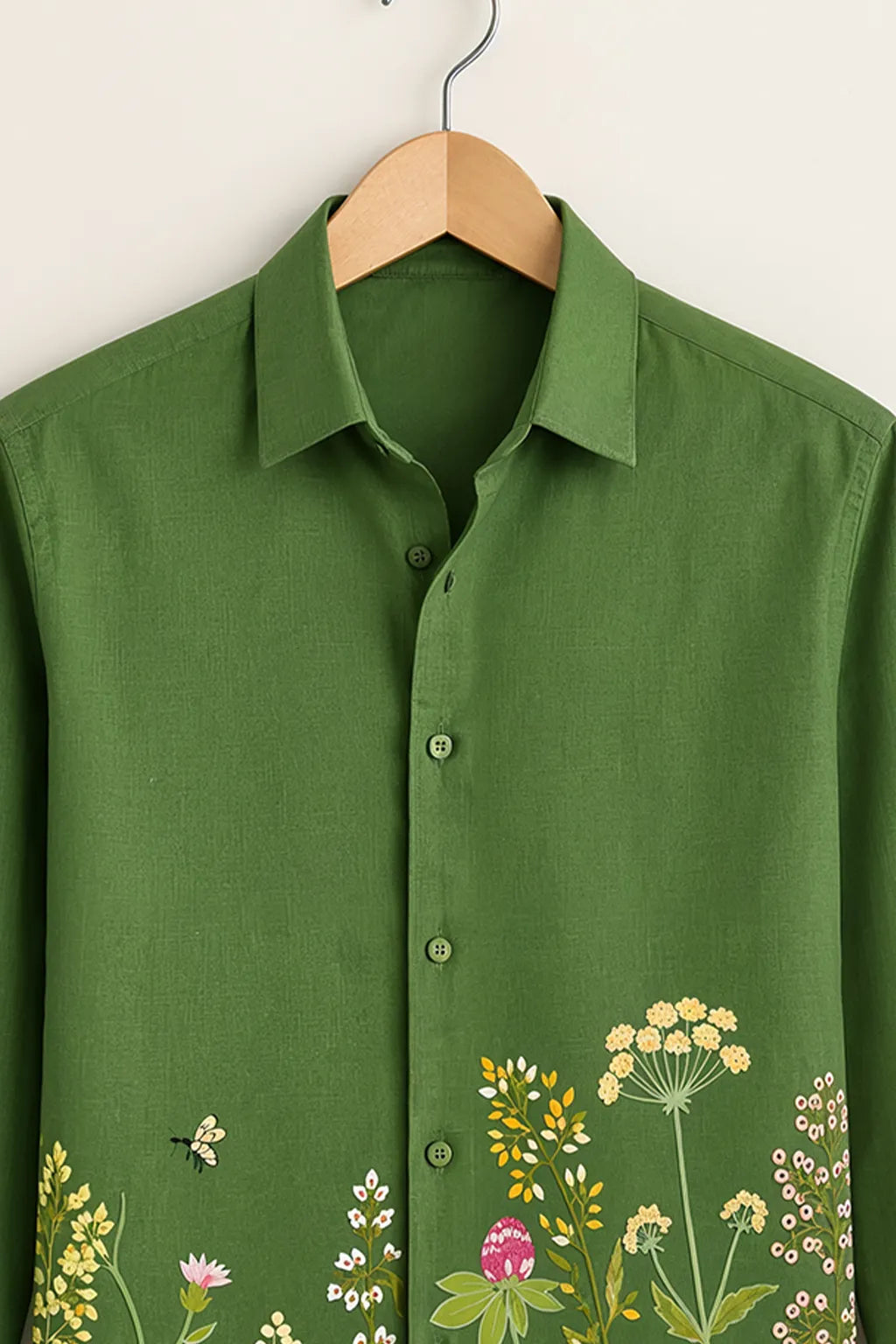 Men’s Nature Bloom Print Shirt
