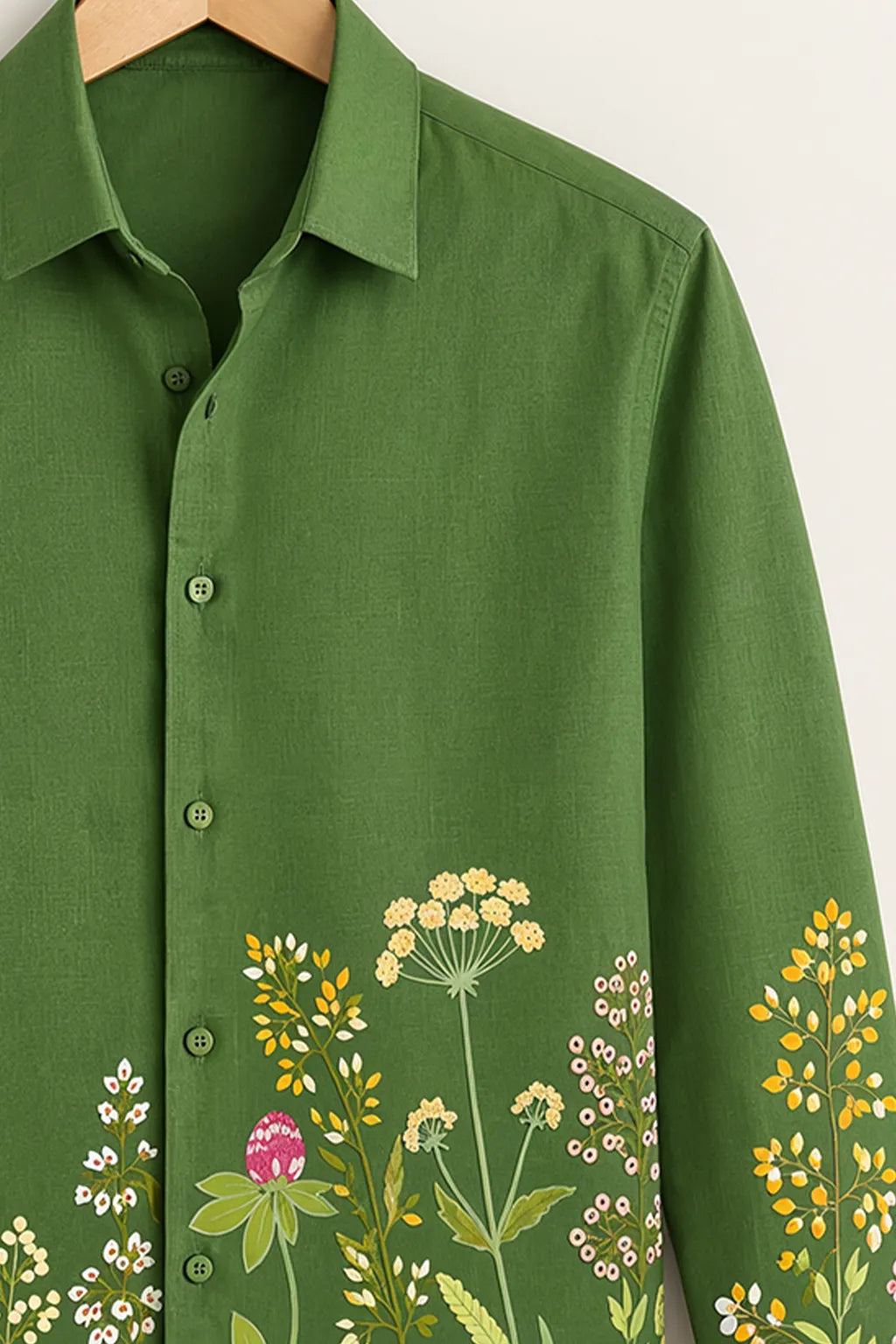 Men’s Nature Bloom Print Shirt